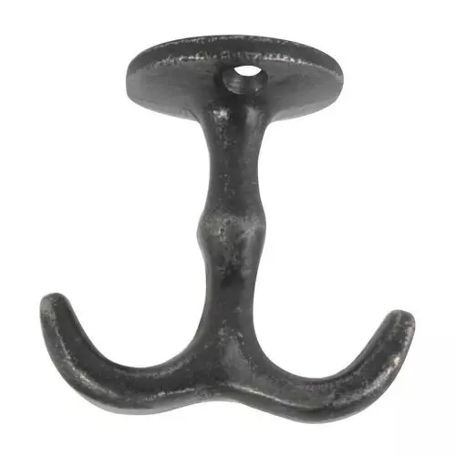 Knage dobbelt under hylde - sort