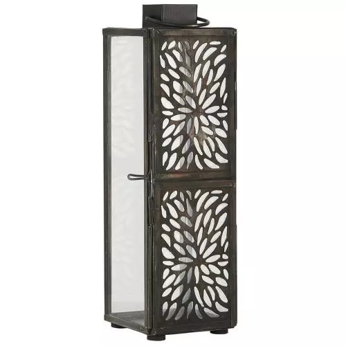 Lanterne t/fyrfadslys - 7x23cm