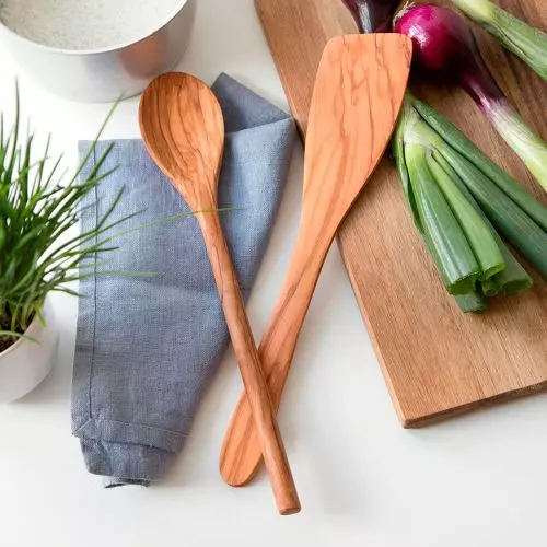 Palet og Grydeske Oliventræ