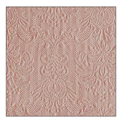 Ambiente 25x25 cm serviet - 15 stk Elegance Pale Rose