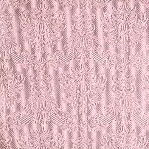 Ambiente 40x40 cm serviet - 15 stk Elegance Pastel Rose