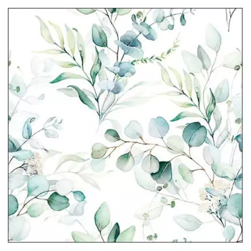 Ambiente frokostserviet 33x33cm 3-lags 20stk - Eucalyptus All Over