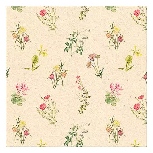 Ambiente frokostserviet 33x33cm 3-lags 20stk - Mixed Flowers Nature