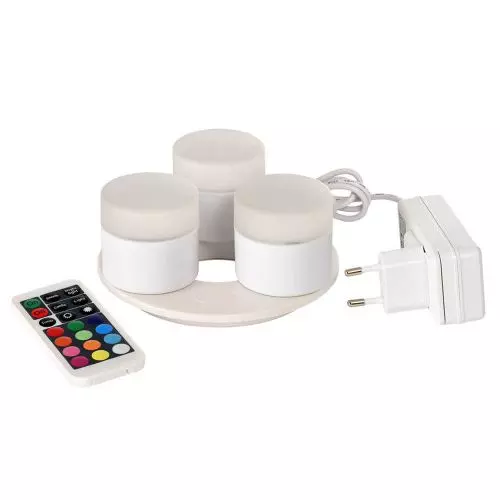 Duni LED mini lampe multicolor - 3stk