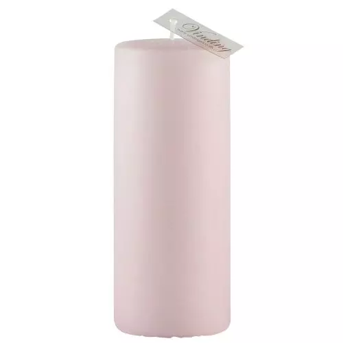 Bloklys 6x10cm - Støvet Rosa