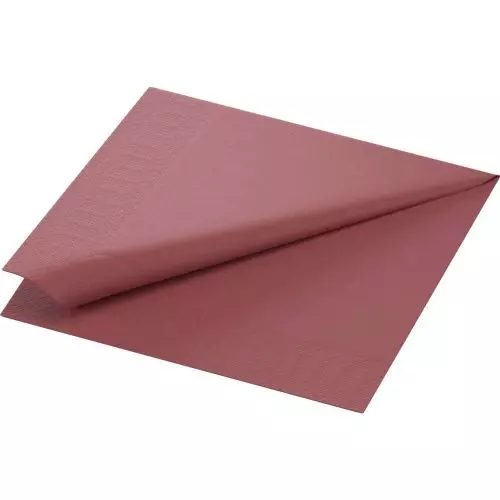 Duni kaffeserviet 24x24cm 250stk - Bordeaux