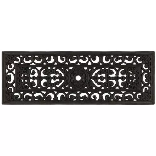 Dørmåtte gummi filigran smal model