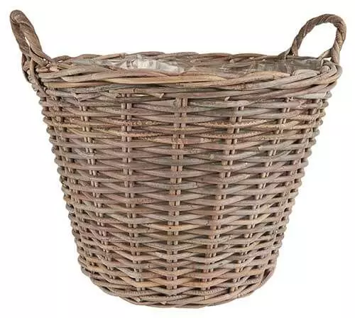 Kurv rattan Ø40xH39cm