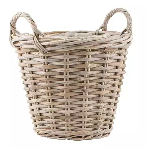 Kurv rattan 33x30x29cm