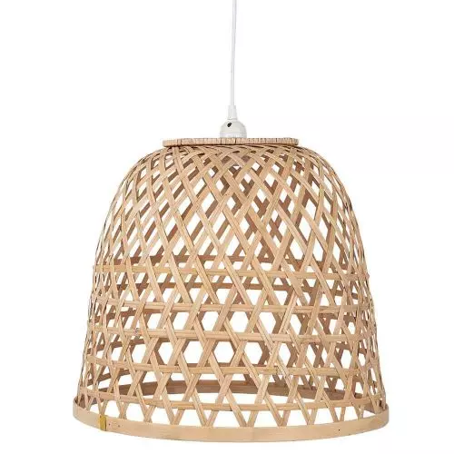 Hængelampe bambusskærm - 37x43cm