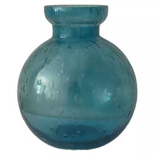 Vase Genbrugsglas - Blå