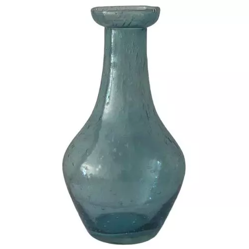 Vase Genbrugsglas - Lyseblå