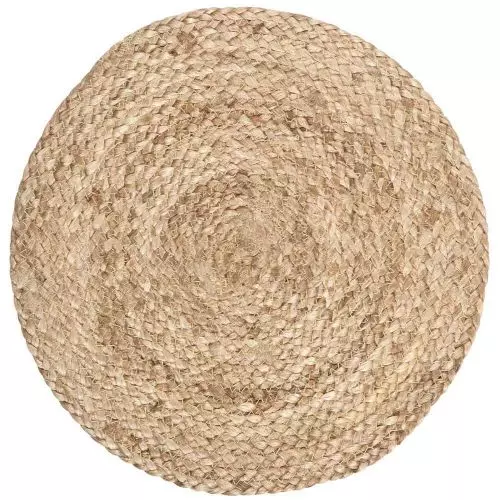 Dækkeserviet jute Ø35cm - Natur