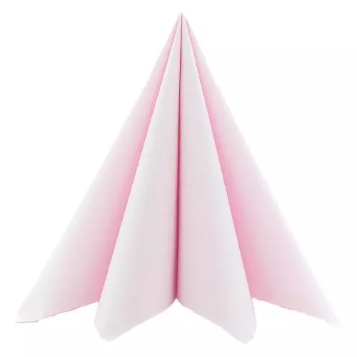 Sovie Stofligende Serviet 40x40cm 12stk – Lys Rosa