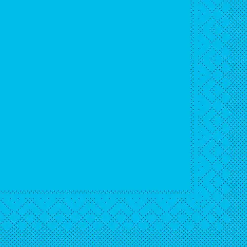 Sovie 33x33 3-lags 20stk serviet - Aquablå