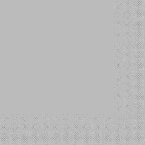 Sovie 33x33 3-lags 20stk serviet - Sølv