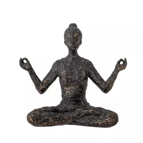 YOGA Deco Figur - Messing