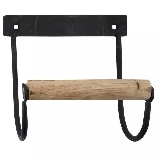 Toiletpapirholder m/trærulle