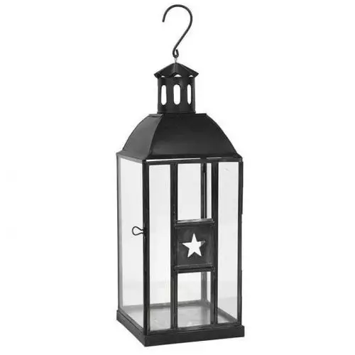 Lanterne m/stjerne i døren