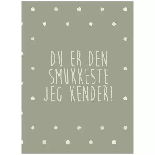 A7 Kort - Du er den smukkeste jeg kender