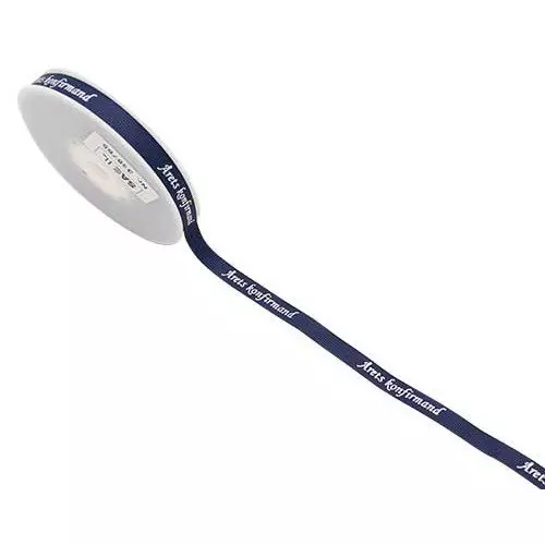 Bånd Årets Konfirmand 20m Mørkeblå