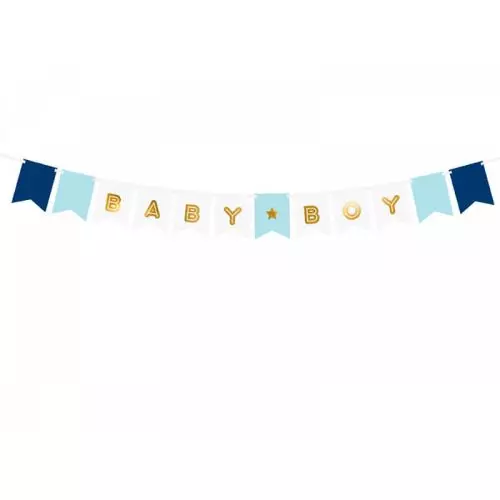 Baby Boy Banner Guirlande