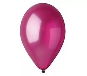 Ballon 10stk - Mørkerød