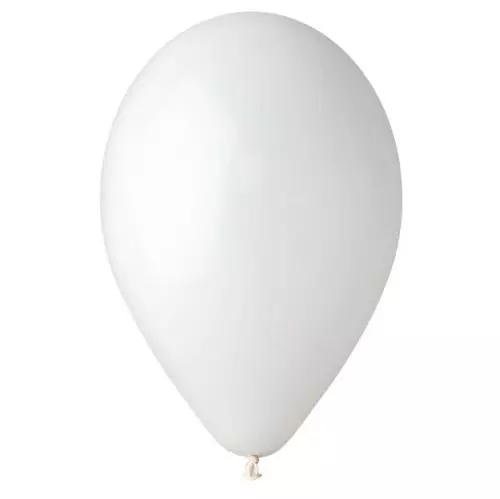 Ballon 10stk - Hvid