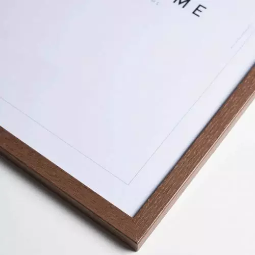 Billedramme 50x70cm Egetræ - Mørk