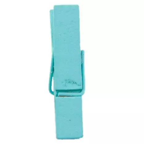 Klemme i træ - Turkis 24stk