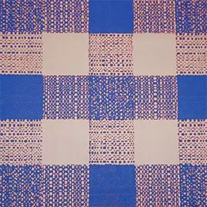 Papirdug 50m - Store tern Blå/hvid