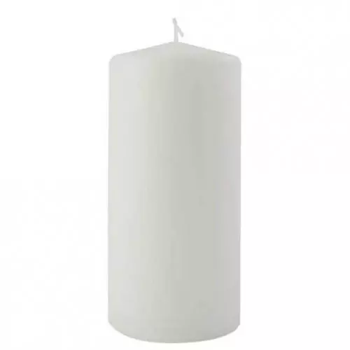 Bloklys 7x15 cm - Hvid