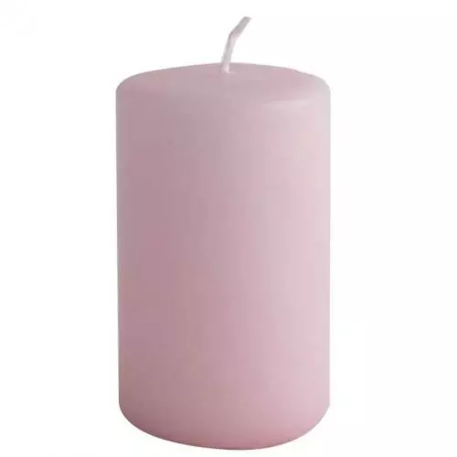 Bloklys 6x10cm - Lys rosa