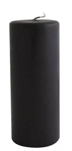 Bloklys - 6x15 cm - sort