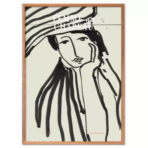 By Garmi - Femme Au Chapeau