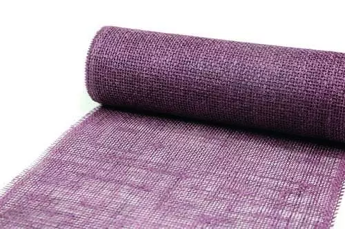 Decojute bordløber 5m x 30cm - Plum