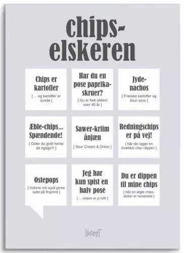 Dialægt Kort - Chipselskeren