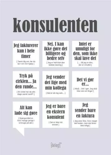 Dialægt kort - Konsulenten