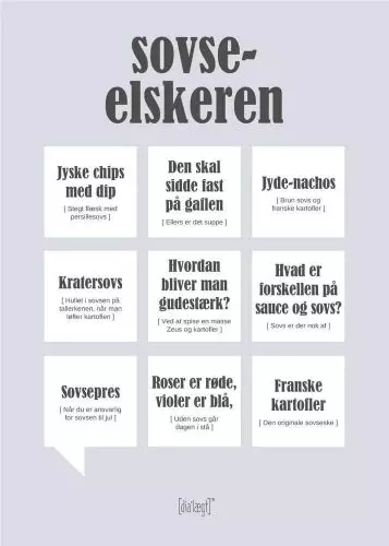 Dialægt kort - Sovseelskeren