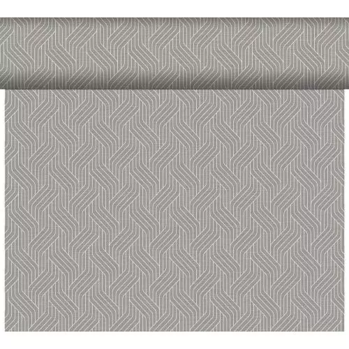 Dunicel Bordløber 40cm x 24m - Woven Granitgrå