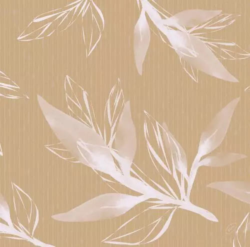 Dunisoft Stofligende Middagsserviet 60stk - Eco Leaves