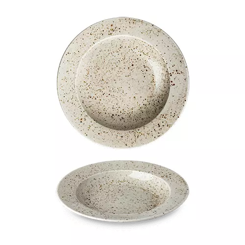 Lifestyle Dyb Tallerken 22cm - Natur