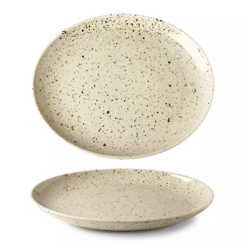 Lifestyle Oval Fad 28cm - Natur