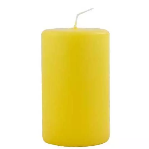 Bloklys 6x15 cm - Gul