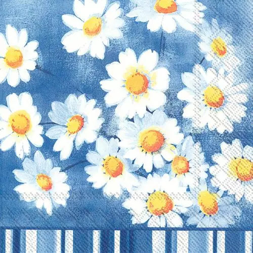 IHR Frokostserviet 33x33cm 20stk - Agnetha Blå