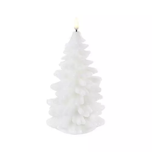Uyuni LED Juletræ Hvid - 11x18cm