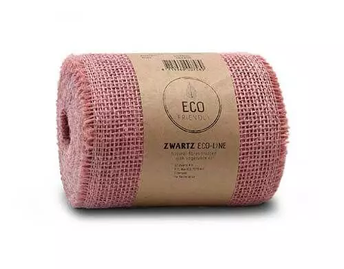 Decojute bordløber 15cm x 10m - Antik Rosa