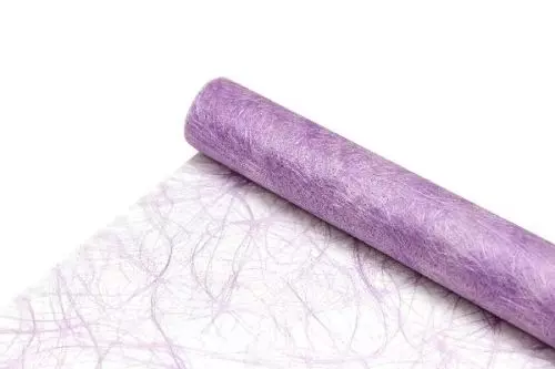 Sizoweb bordløber - 30 cm x 5 meter - Lys Lilla