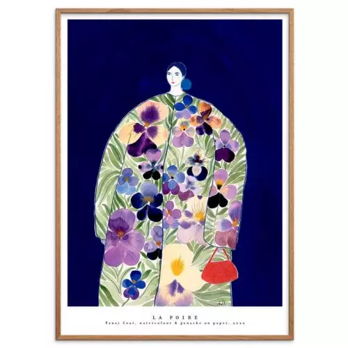 Plakat La Poire - Pansy Coat