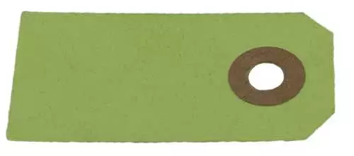 Manilla - 50 stk - lime 6x3cm